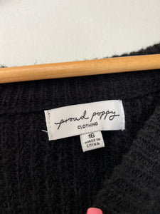 Knit jumper black