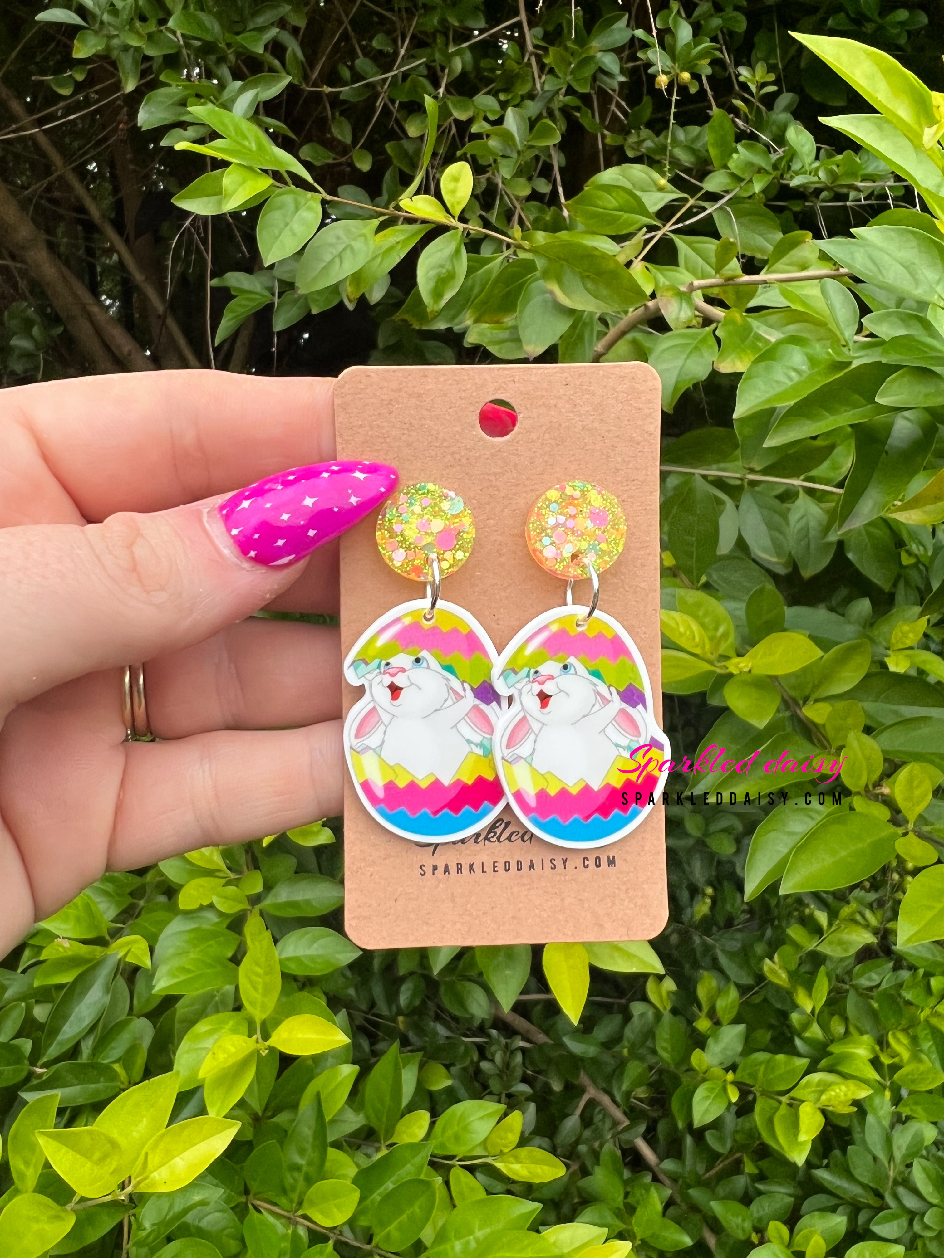 Easter earrings