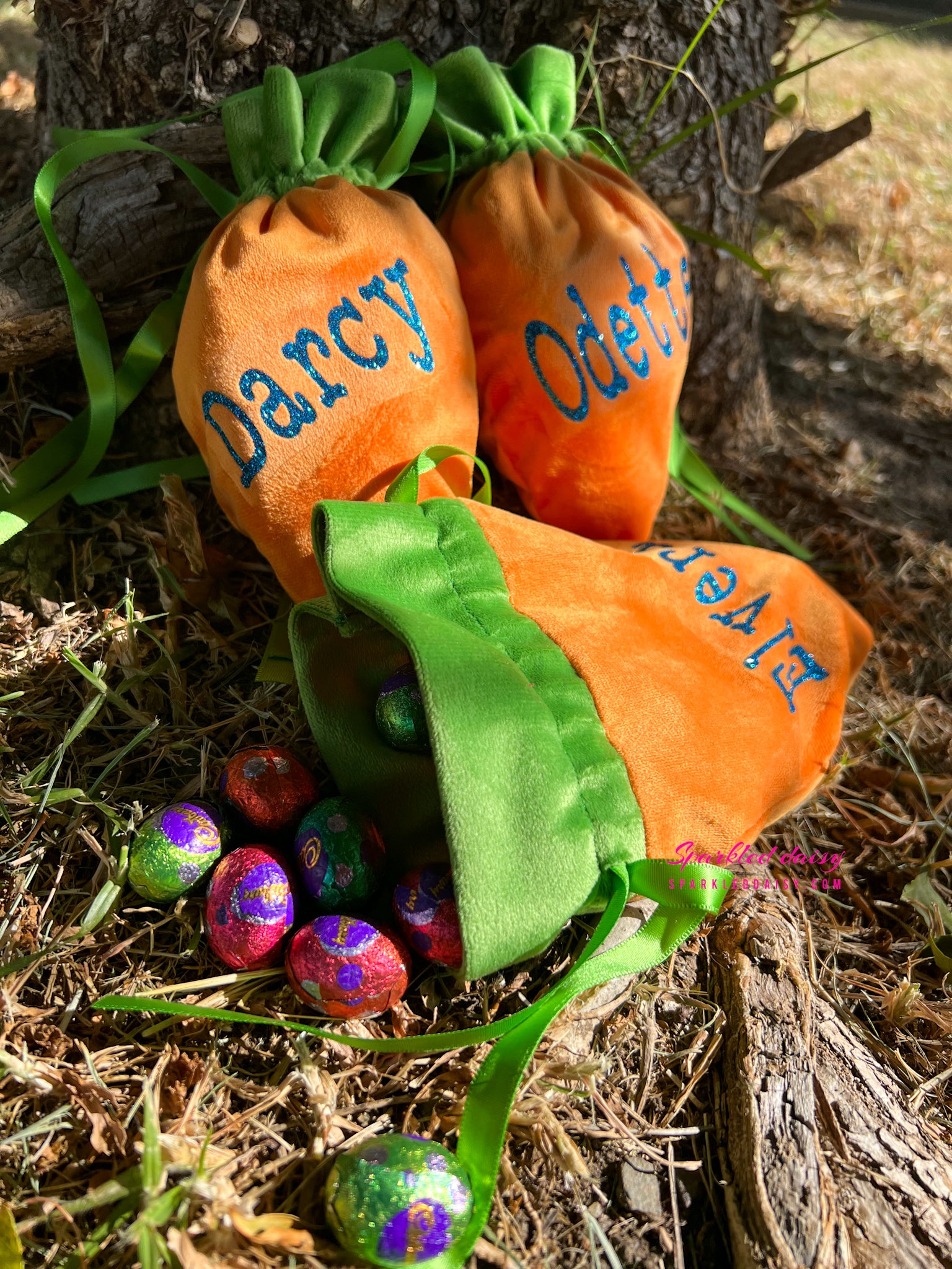 Personalised Easter carrots